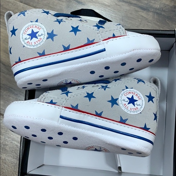 CONVERSE CTAS FIRST STAR HI ASH GREY/COU - Picture 8 of 16